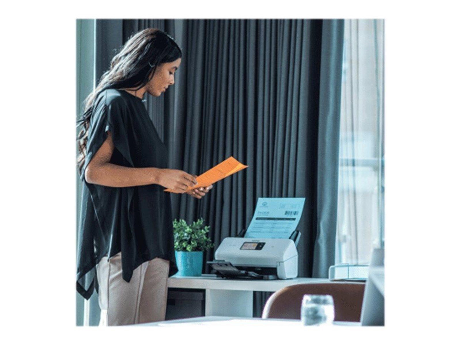 Brother ADS-4500W - document scanner - desktop - USB 3.0 Gigabit LAN Wi-Fi(n) USB 2.0 (Host) Brother ADS-4500W - document scanner - desktop - USB 3.0 Gigabit LAN Wi-Fi(n) USB 2.0 (Host)